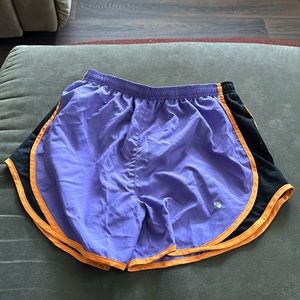 Women’s purple running shorts, 90° Degree By Reflex